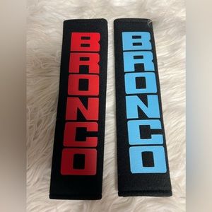 COPY - Brand new seatbelt covers bronco